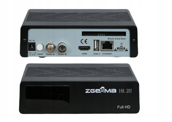 ZGEMMA H8.2H ENIGMA2 Cccam Iptv Oscam SAT + DVB-T2 HEVC zdjęcie 6