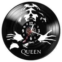 Zegar ścienny z płyty winylowej Queen 828.14