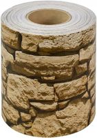 Amazon Basics Taśma Ogrodzeniowa 50 m x 19 cm - kamień piaskowy