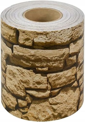 Amazon Basics Taśma Ogrodzeniowa 50 m x 19 cm - kamień piaskowy na Arena.pl