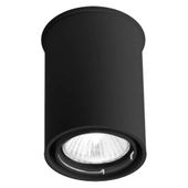 Spot LAMPA sufitowa OSAKA 1119 Shilo plafon OPRAWA metalowa tuba DOWNLIGHT czarny