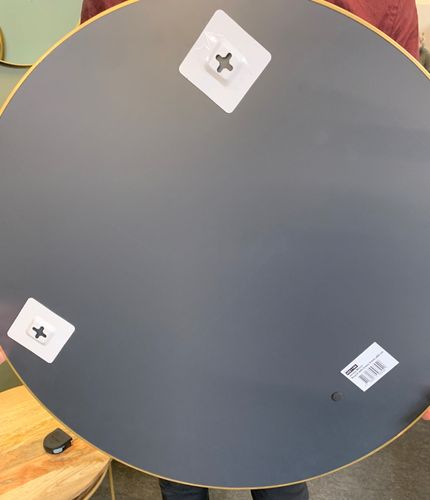 Lustro Jersey okrągłe czarne 60cm na Arena.pl