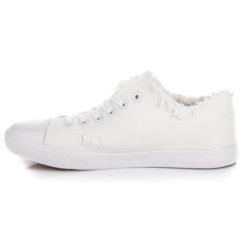 Białe Materiałowe Trampki r.38 na Arena.pl