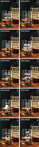 Szklanka do WHISKY z grawerem prezent na święta na Arena.pl