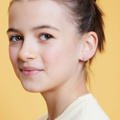 srebrne kolczyki nutki z cyrkonią kdk5351 na Arena.pl