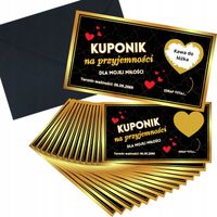 15x ZDRAPKI DLA PAR - KUPONY PRZYJEMNOŚCI DZIEŃ CHŁOPAKA DLA MĘŻA, ROCZNICA