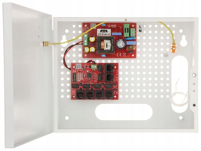 SWITCH POE IP-5-11-E 5-PORTOWY ATTE zdjęcie 2