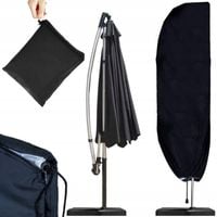 OSŁONA POKROWIEC FUTERAŁ Z ZAMKIEM SKŁADANY NA PARASOL OGRODOWY