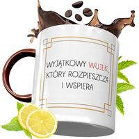 Kubek Bordowy Dla Wujka Na Urodziny Prezent Z Nadrukiem Ze Zdjęciem