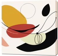 Obraz 90x90cm Geometryczna Krzywizna
