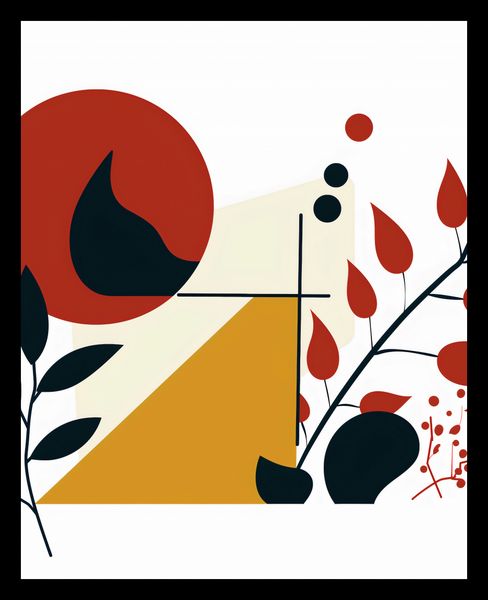 Plakat 40x50cm Ogień i Flora zdjęcie 2