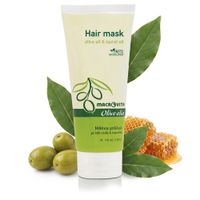 Macrovita Olive.elia naturalna odżywcza maska do włosów intensywnie regenerująca z bio-oliwą i olejem laurowym 100ml