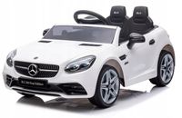Auto na akumulator Mercedes Benz SLC300 Cabrio samochód jeździk pilot biały