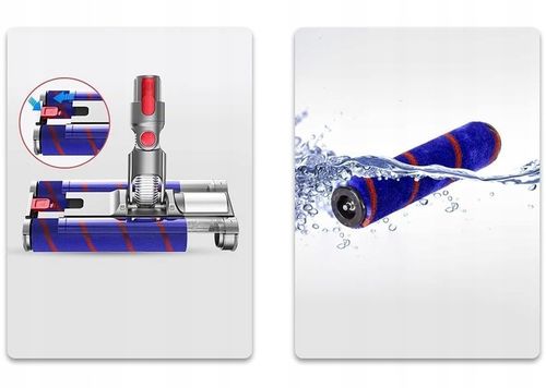 PODWÓJNA TURBO SZCZOTKA MIĘKKA ELEKTROSZCZOTKA DO DYSON V7 V8 V10 V11 V15 na Arena.pl
