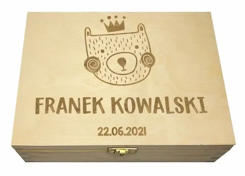 PUDEŁKO WSPOMNIEŃ PREZENT ROCZEK CHRZEST NARODZINY na Arena.pl