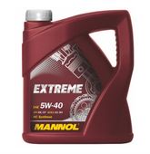 Olej 5W40 Mannol EXTREME 4 Litry Olej syntetyczny silnikowy 5W-40 4L L