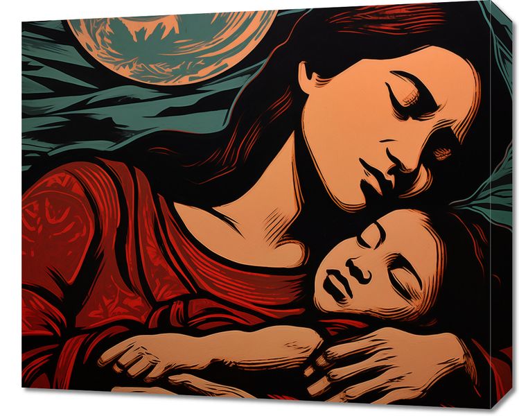 Obraz 60x50cm Matczyne Więzi zdjęcie 1