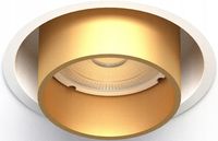 Lampa punktowa podtynkowa okrągła złota biała regulowana MONO Nowodvorski