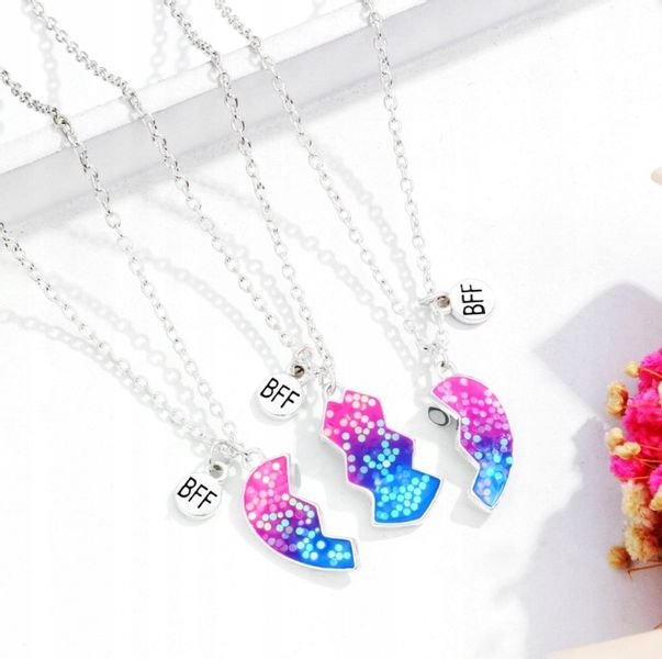 ŁAŃCUSZKI BFF DLA PRZYJACIÓŁEK ZESTAW 3 sztuki zdjęcie 7