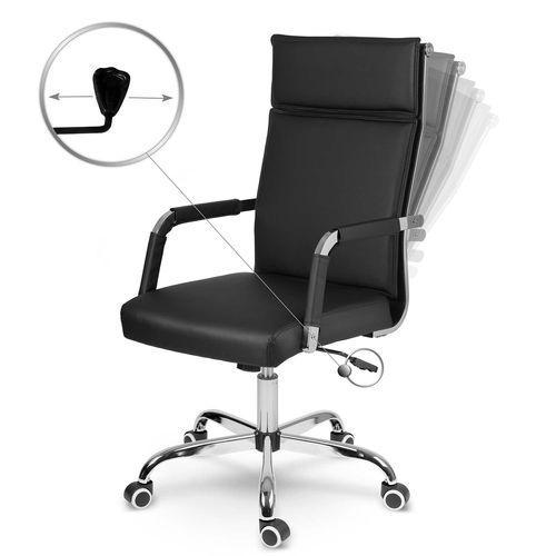 Fotel biurowy Sofotel Koiba czarny na Arena.pl