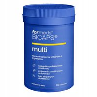 FORMEDS BICAPS MULTI WITAMINY MINERAŁY ADEK C NA ODPORNOŚĆ ZMĘCZENIE 60k