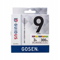 GOSEN GUIDUS 9X JAPOŃSKA PLECIONKA WĘDKARSKA #4.0 300M MULTICOLOR