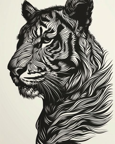 Plakat 40x50cm Tygrysi Gwizd zdjęcie 1