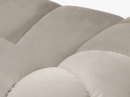 SOFA 3-OSOBOWA BEŻ WELUR 254/114/72 DIANA OD MICADONI na Arena.pl