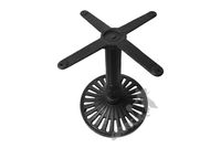 NOGA STOŁU K01 - NISKA Z KRZYŻAKIEM SŁONECZKO AŻUROWE PODSTAWA STÓŁ ŻELIWNA