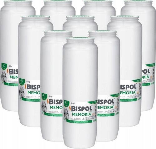 Wkłady Olejowe Do Zniczy Bispol W08 192h 16 Sztuk Długo Palące na Arena.pl