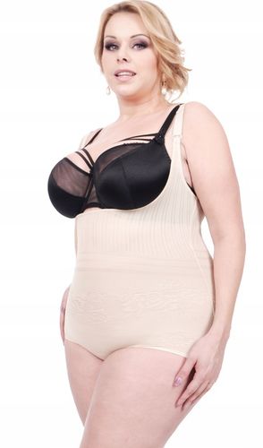 Orirose BODY mocno WYSZCZUPLAJĄCE brzuch MODELUJĄCE talię pośladki SIZE+ na Arena.pl