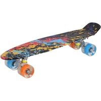 DESKOROLKA PLASTIKOWA 22 CALE ENERO GRAFFITI BLACK LED 1030845