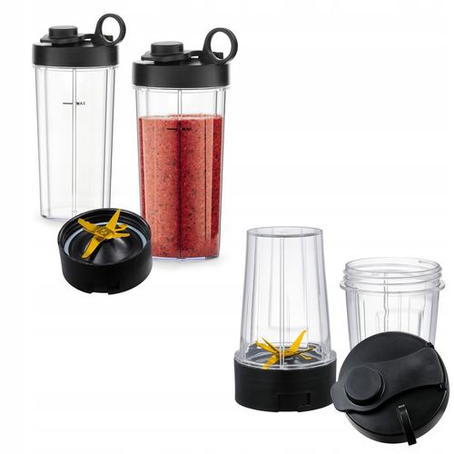 Blender kielichowy Automatyczny Tritan Yoer INOX 2,4L 2200W +Sito do soku na Arena.pl