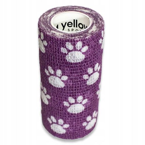 12 bandaży kohezyjnych samoprzylepnych 10cmx4,5m YELLOWBAND mix kolorów na Arena.pl