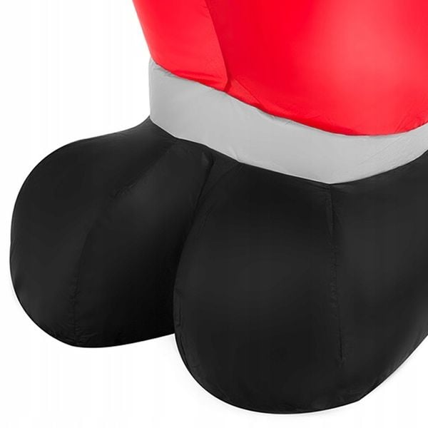 ŚWIĘTY MIKOŁAJ DMUCHANY DEKORACJA ŚWIĄTECZNA LED OZDOBA OGRODOWA XL 150 cm zdjęcie 10