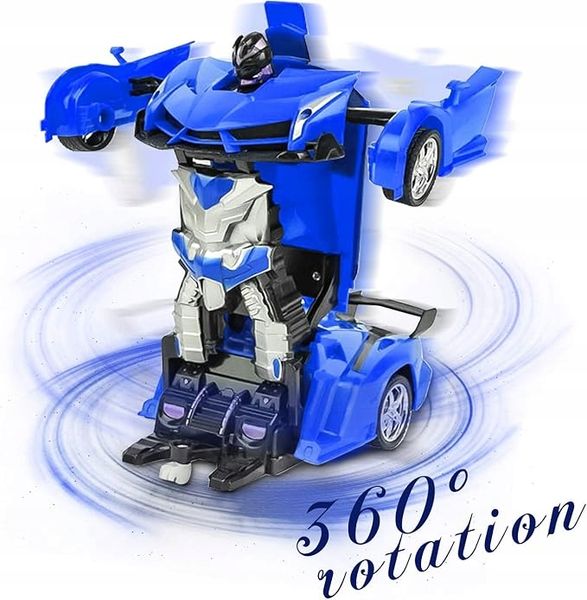 ROBOT TRANSFORMUJĄCY SIE W SAMOCHÓD LAMBO 2W1 AUTO NA PILOT RC DZIECI zdjęcie 9