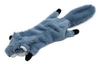 Zabawka pluszowa dla psa grafitowy burunduk z piszczałką 40cm