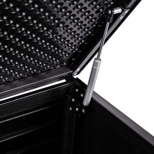 Skrzynia ogrodowa - Larus 390 litrów - czarna na Arena.pl