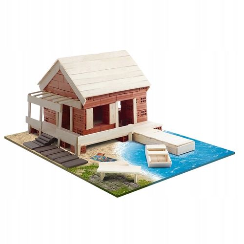 BRICK TRICK DOMEK LETNISKOWY KAMPER KLOCKI CERAMICZNE BUDUJ Z CEGŁY 120 EL na Arena.pl