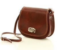 Listonoszka włoska skóra MARCO MAZZINI - Vicenza brąz