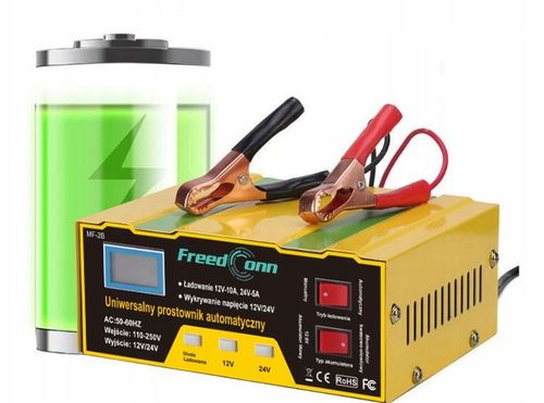 MF-2B Prostownik AUTOMATYCZNY Z FUNKCJĄ NAPRAWY 12V 24V na Arena.pl