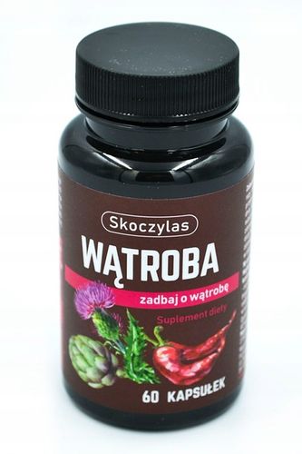 Skoczylas WĄTROBA Ostropest Plamisty Karczoch 60 kapsułek Zdrowa wątroba na Arena.pl
