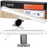 Kinkiet Łazienkowy LED Lampa nad Lustro 5W 30cm Neutralny 4000K Srebrny