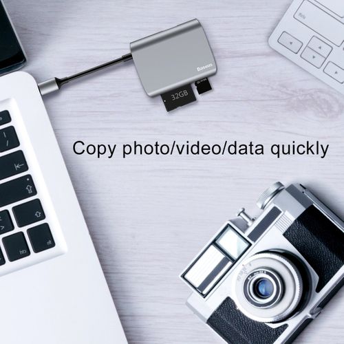 BASEUS HUB ADAPTER CZYTNIK KART SD MACBOOK na Arena.pl