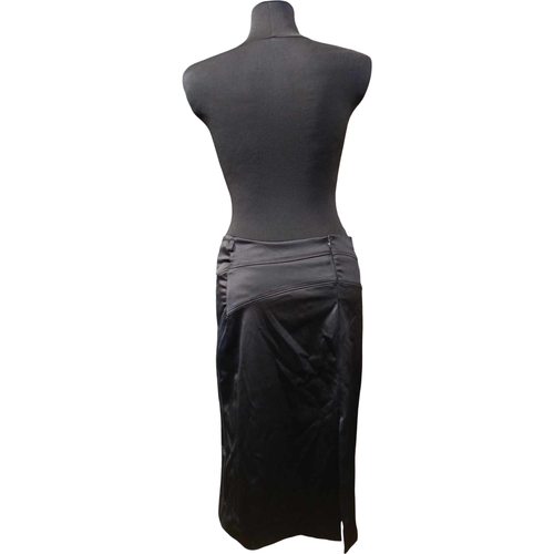 Spódnica Midi Lekka Przewiewna Wygodna Stylowa Czarny Rozmiar 40 na Arena.pl