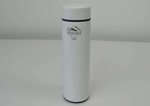 Termos 470 ml logo, grawer BIAŁY 10szt. 6 cm x 22,5 cm na Arena.pl