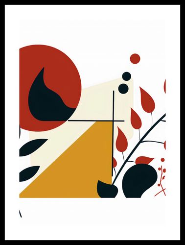 Plakat 64x90cm Ogień i Flora na Arena.pl