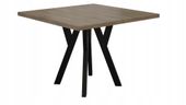 STÓŁ ROZKŁADANY NOGA METAL SALON KUCHNIA 90cm+2x50cm