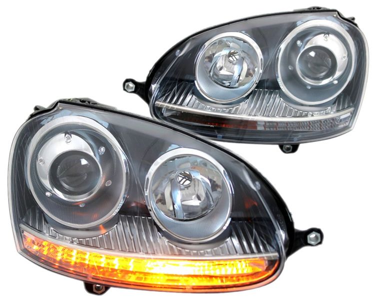 NOWE Lampy Reflektory DO VW GOLF V 5 OD 2003 DO 2008 Roku GTI LOOK H7 DEPO zdjęcie 1