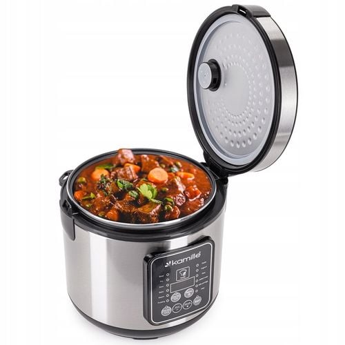 MULTICOOKER ELEKTRYCZNY GARNEKGARNEK SZYBKOWAR PAROWAR 13 PROGRAMÓW na Arena.pl